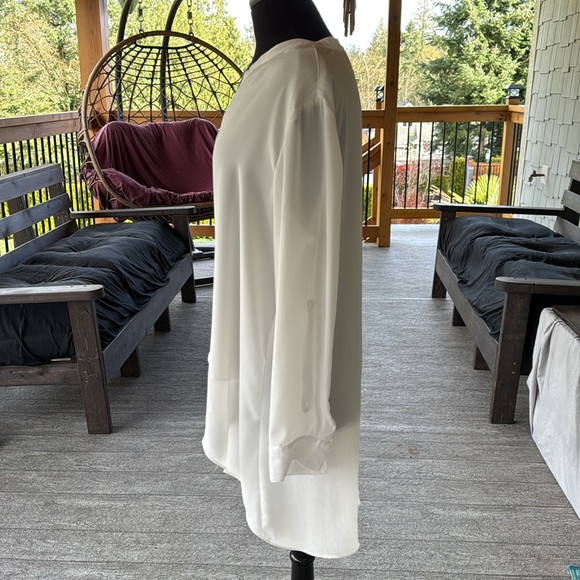 Joseph Ribkoff | Hi- Low Asymmetrical Blouse - Picture 4 of 6